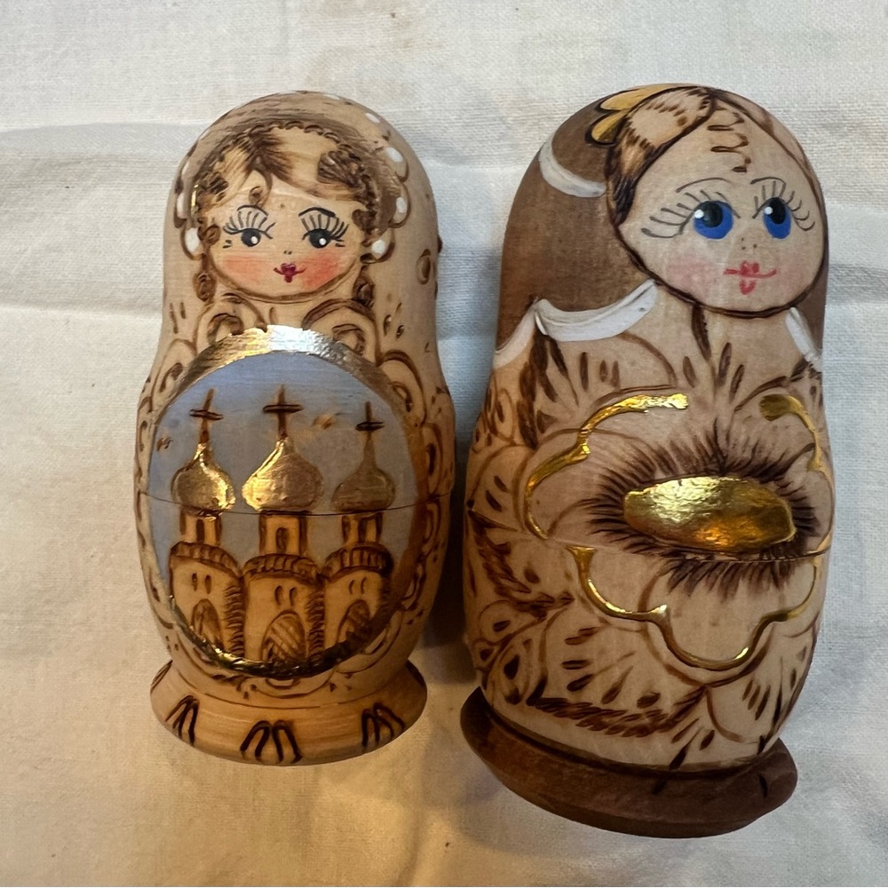 Hand-Painted Russian Nesting Dolls
